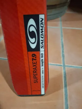 Esquís Salomon RojoA recoger en Terrassa