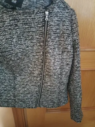 Chaqueta H&M Tejido Tweed