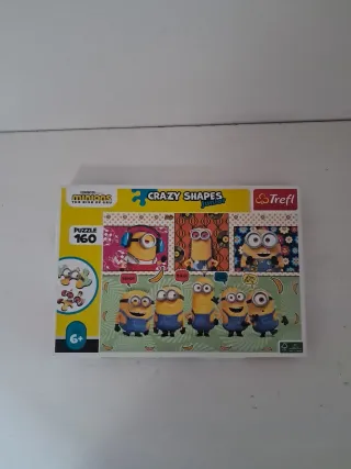 Puzzle Minions Crazy Shapes Junior 160 piezas