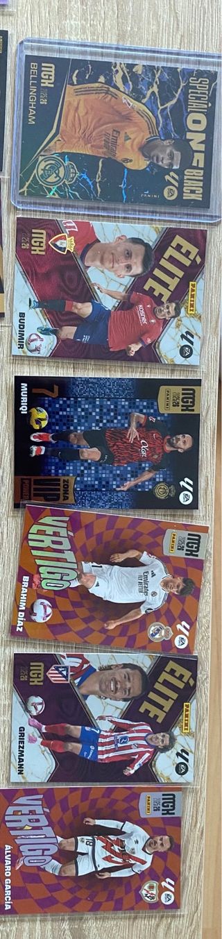 Cromos de fútbol especiales