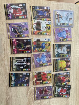 Cromos de fútbol especiales