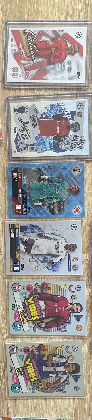 Cromos de fútbol especiales