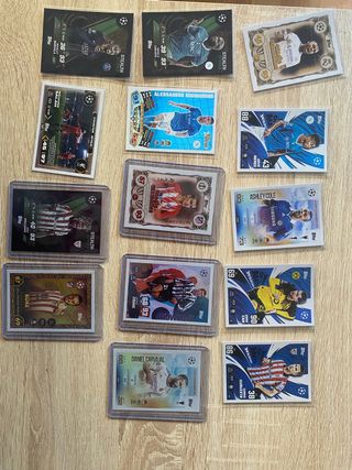 Cromos de fútbol especiales