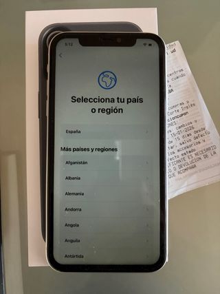 iPhone 11 Blanco 128GB.