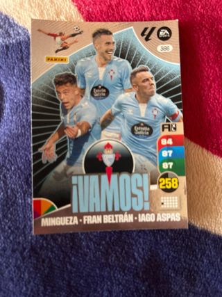 7 cartas fútbol Panini Air Force