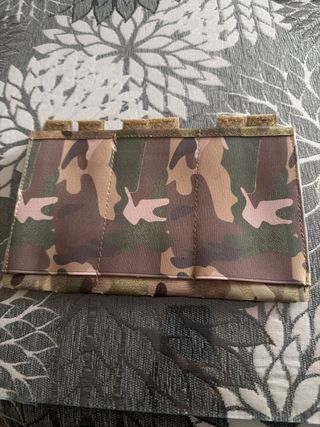 Porta cargador triple elástico Multicam