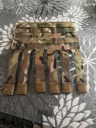 Porta cargador triple elástico Multicam