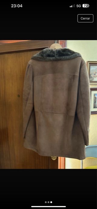 Chaquetón de piel para caballero