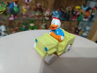 4 COCHES FIGURAS GOMA PVC ALDEA ARCE GISIMA 80´S