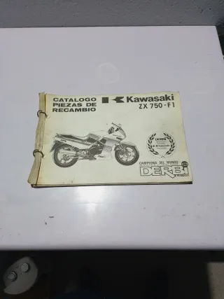 Catálogo Kawasaki ZX 750-F1 Piezas Recambio