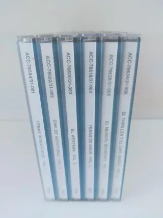 CDs La Música en el Cine - 6 Volúmenes