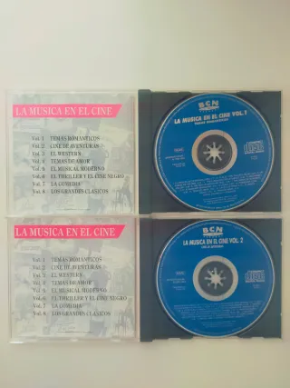 CDs La Música en el Cine - 6 Volúmenes