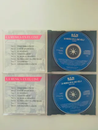 CDs La Música en el Cine - 6 Volúmenes