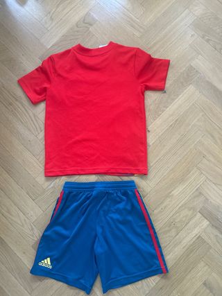 Equipación España Adidas 7-8 años