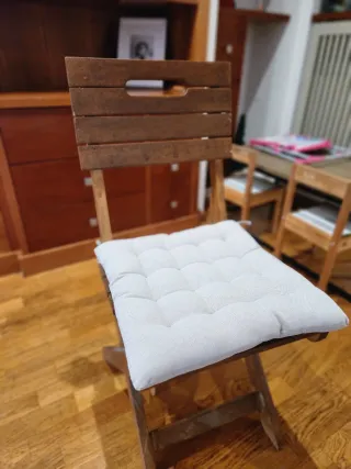 Mesa de madera para exterior