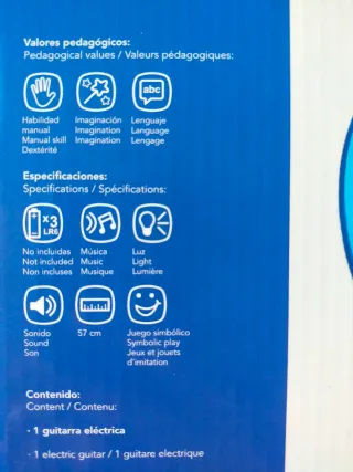 Guitarra Eléctrica infantil La Banda