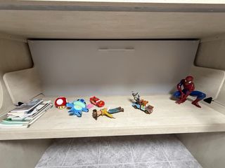 Litera con escritorio para niños