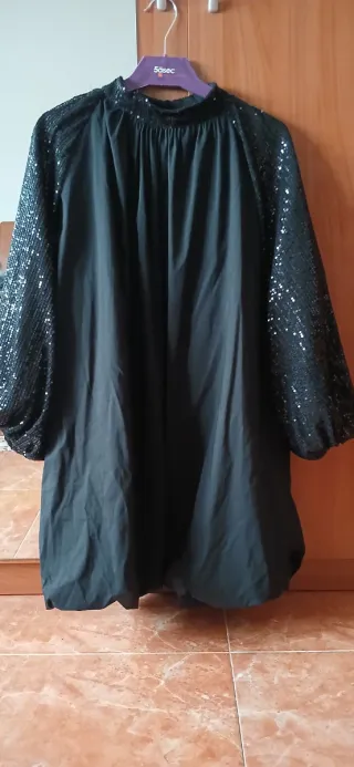 Vestido fiesta lentejuelas TU talla única