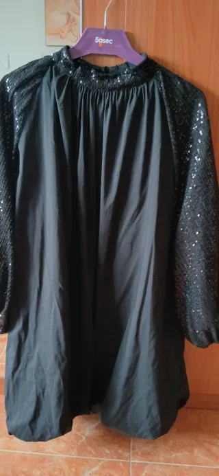 Vestido fiesta lentejuelas TU talla única