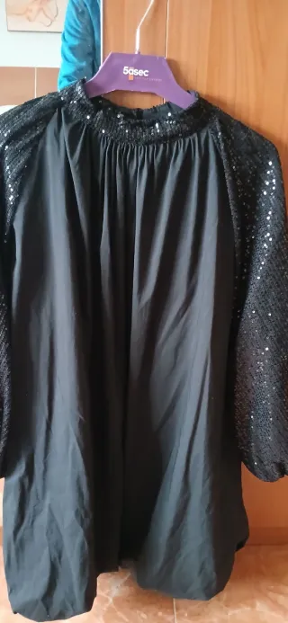 Vestido fiesta lentejuelas TU talla única