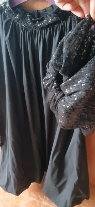 Vestido fiesta lentejuelas TU talla única