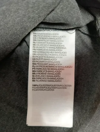 Camiseta Calvin Klein Manga Larga Gris Talla M