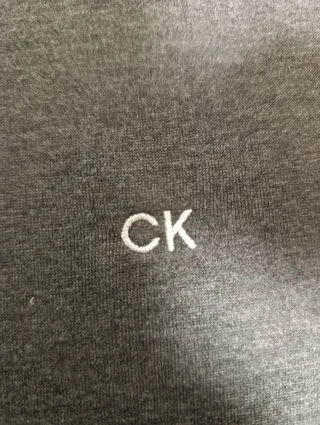 Camiseta Calvin Klein Manga Larga Gris Talla M