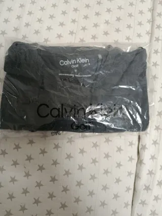 Camiseta Calvin Klein Manga Larga Gris Talla M