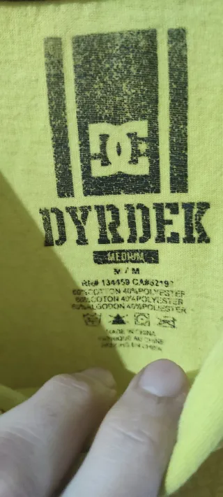 Lote 4 Camisetas DC, Quiksilver, Vans Talla M/L