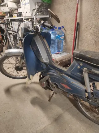 Mobylette Torrot Azul