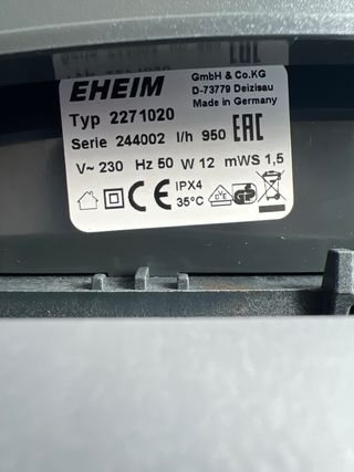 Filtro EHEIM Professionel 4+ 250 (2271)