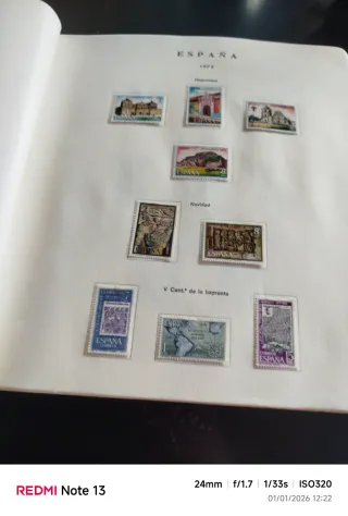 Colección Sellos España 1870-1973