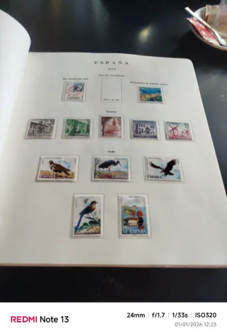 Colección Sellos España 1870-1973