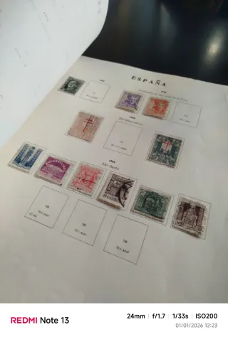 Colección Sellos España 1870-1973