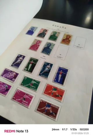 Colección Sellos España 1870-1973