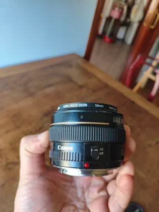 Objetivo Canon EF 50mm f/1.4