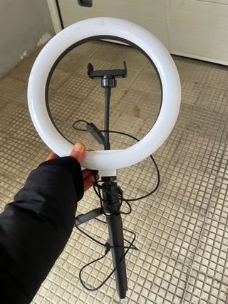 Aro de luz LED para selfies