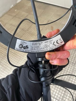 Aro de luz LED para selfies