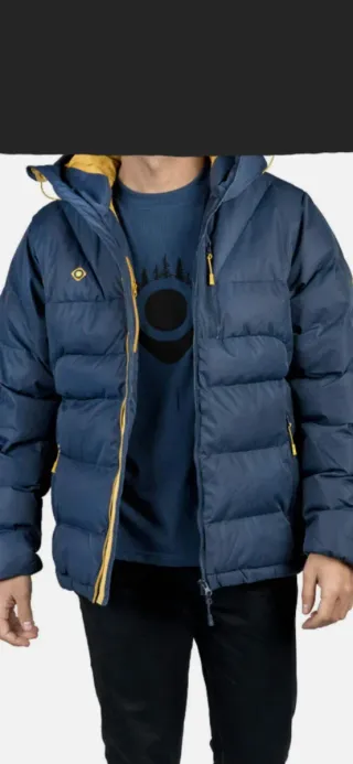 Chaqueta Izas Azul y Dorada Hombre