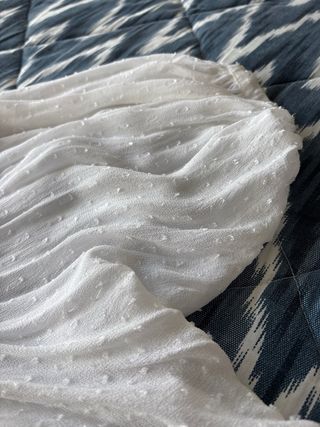 Camisa Boho Plumetti Bordada Talla Única