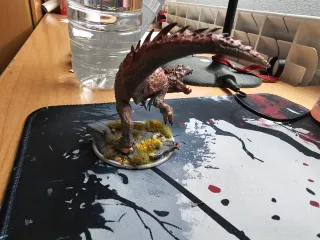 Dinosaurio de silicona 80mm