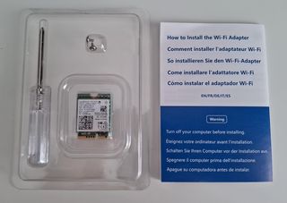 Tarjeta Intel AX211NGW WiFi 6E con Bluetooth