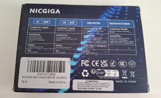 Tarjeta Intel AX211NGW WiFi 6E con Bluetooth