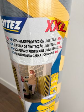 Rollo protección garaje XXL Espuma nuevo sin usar