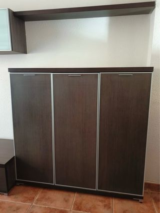 Conjunto muebles comedor madera