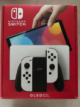 Nintendo Switch OLED Bianca