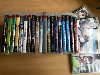 Consola PS3 + 23 juegos  + Accesorios