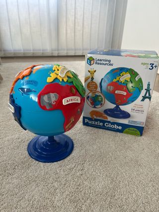 Globo Terráqueo Puzzle Learning Resources