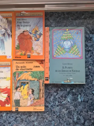 Libros El barco de vapor Naranja