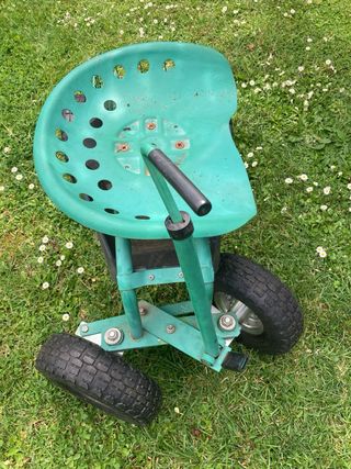 Carrello portavasi giardino Waldbeck con seduta